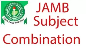 JAMB Subject Combination for Industrial Chemistry